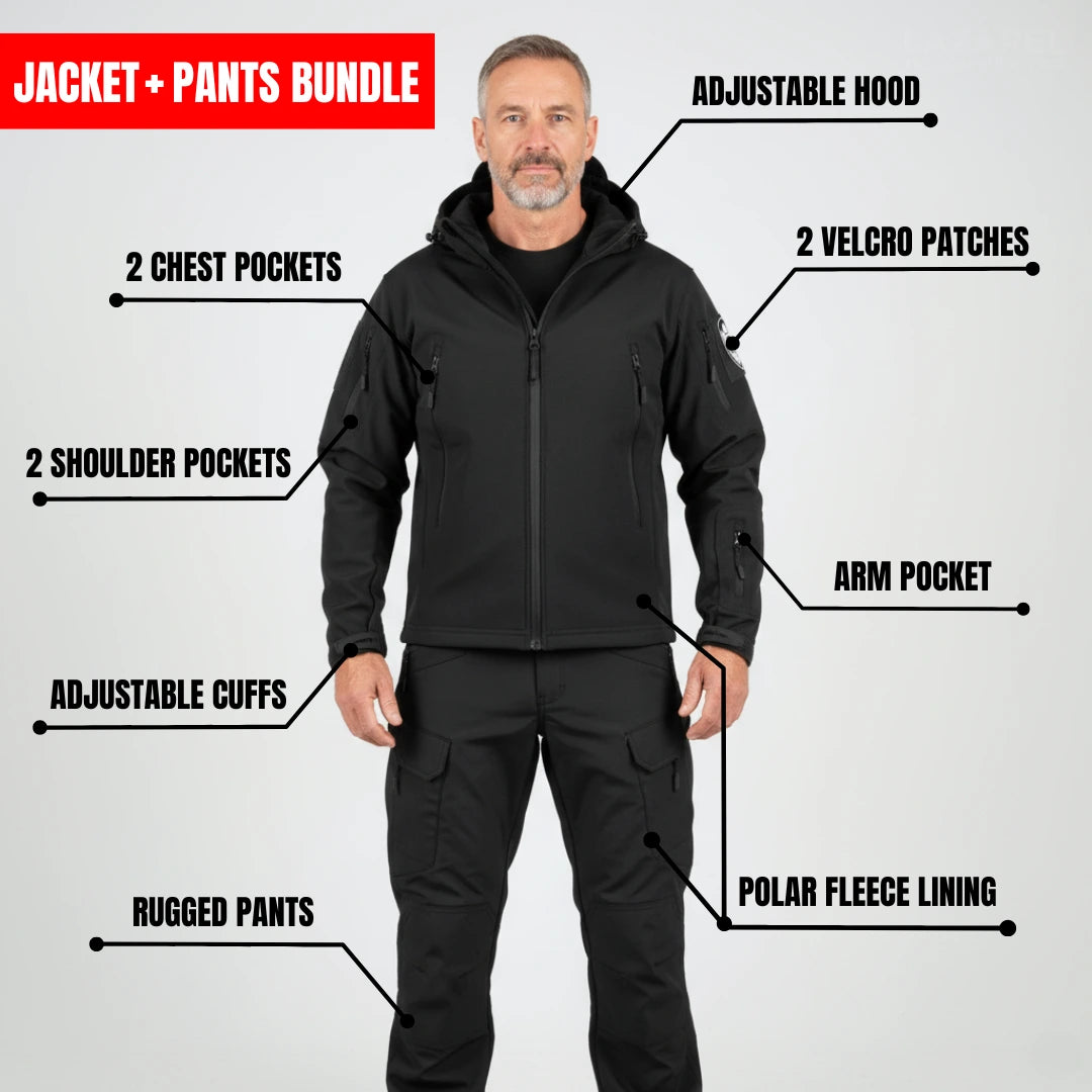 Alpha One – Waterproof Softshell Jacket & Pants Set