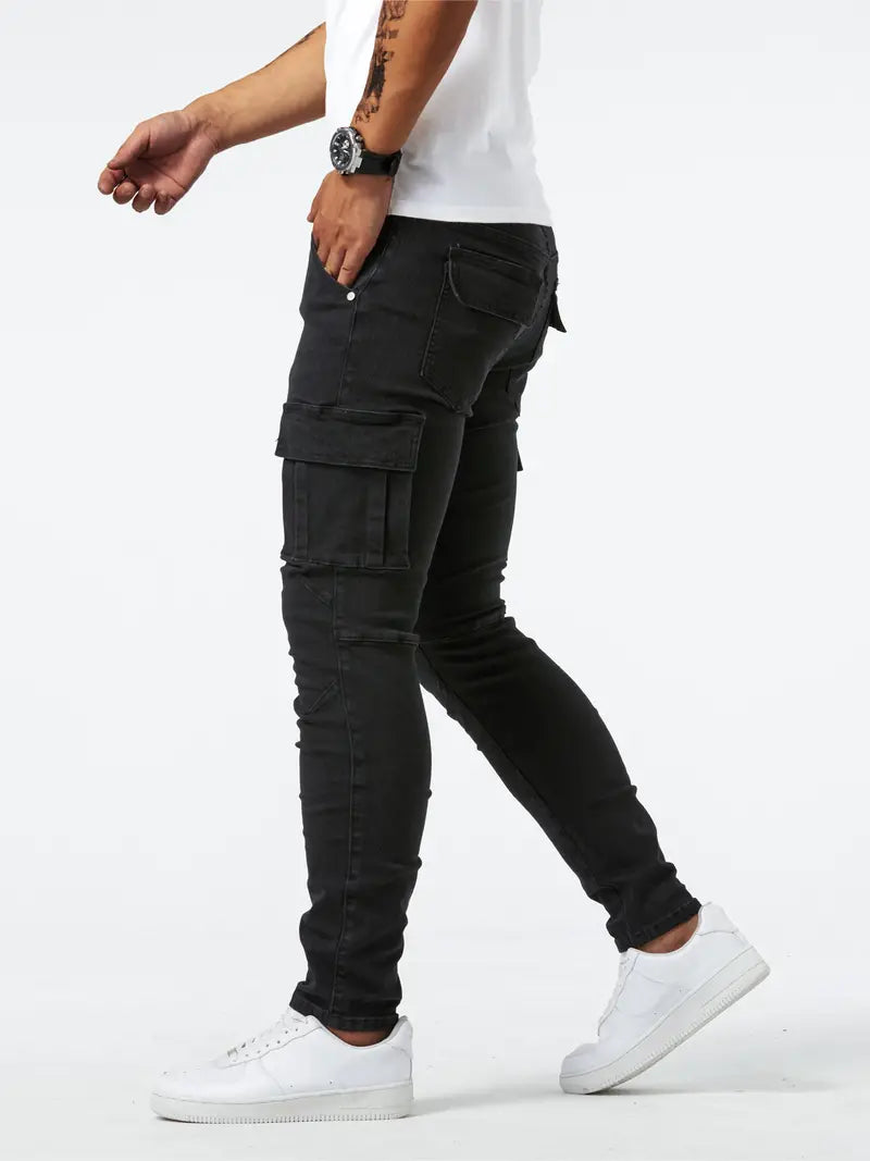 CARTER - STRETCH CARGO JEANS