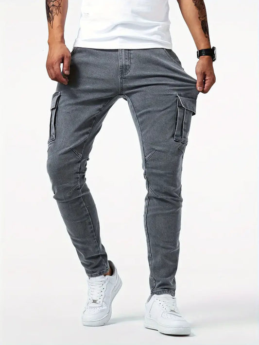 CARTER - STRETCH CARGO JEANS