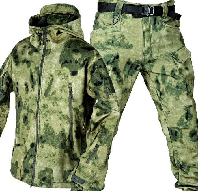 Alpha One – Camo Softshell Jacket & Pants Set
