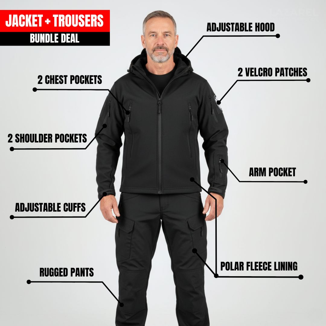Alpha One – Waterproof Softshell Jacket & Trousers Set