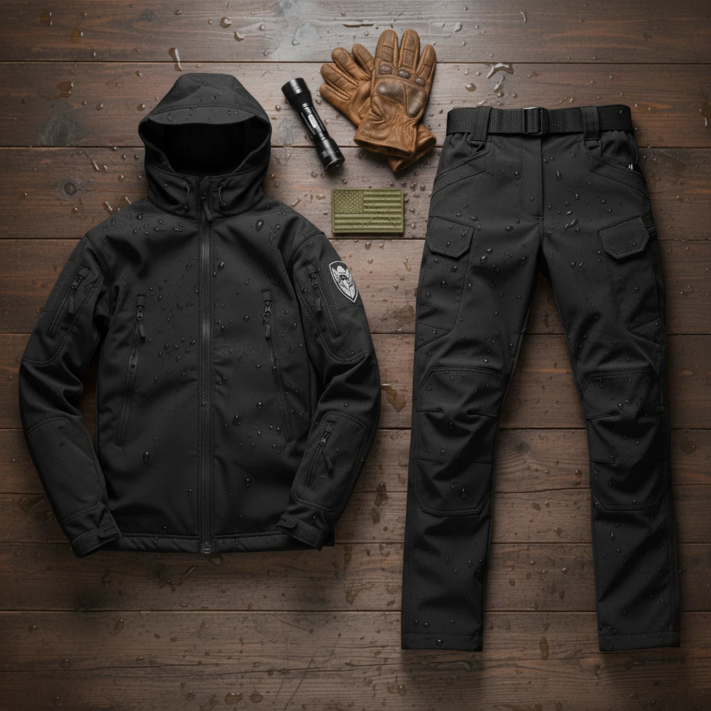 Alpha One – Tactical Softshell Jacket & Pants Set