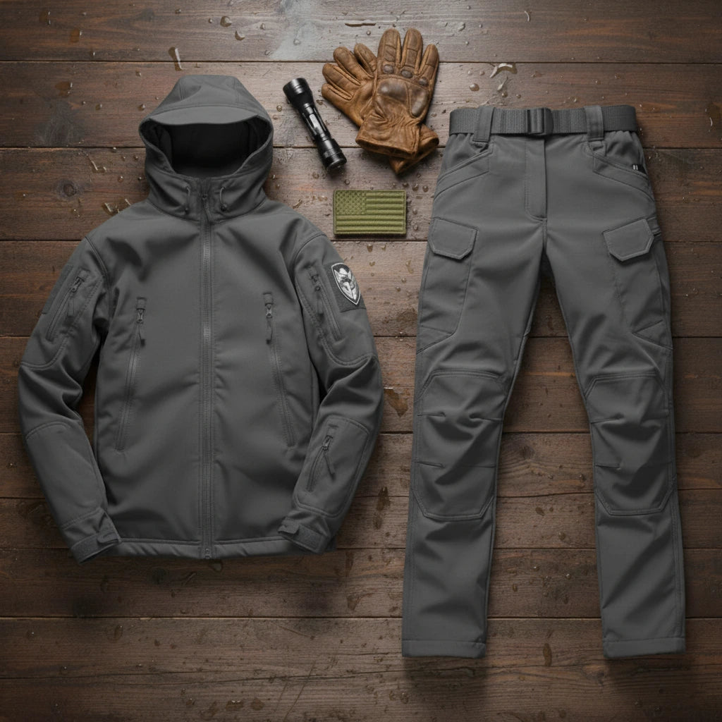 Alpha One – Tactical Softshell Jacket & Pants Set