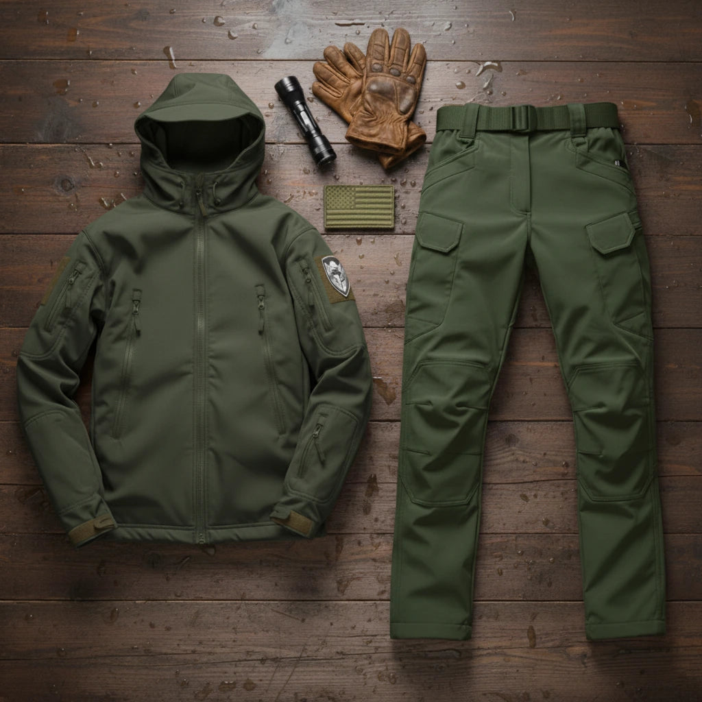 Alpha One – Tactical Softshell Jacket & Pants Set