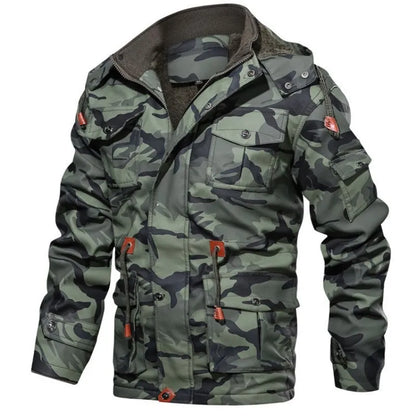 ARCTEX - FLEECE LINED CAMOUFLAGE JACKET