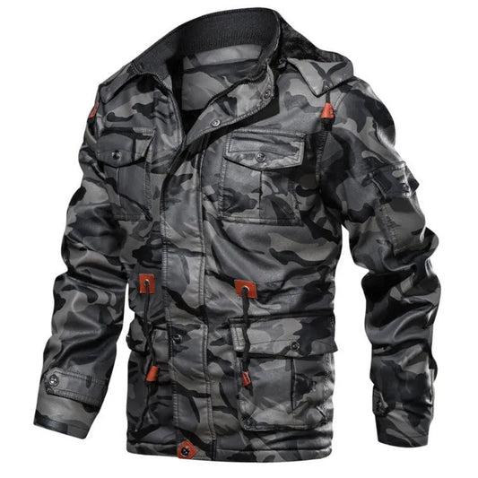 ARCTEX - FLEECE LINED CAMOUFLAGE JACKET