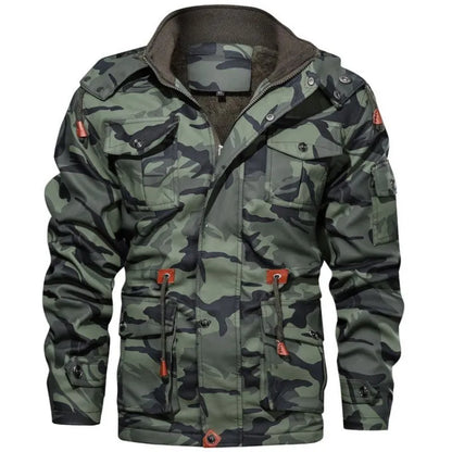 ARCTEX - FLEECE LINED CAMOUFLAGE JACKET