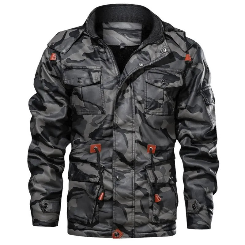 ARCTEX - FLEECE LINED CAMOUFLAGE JACKET