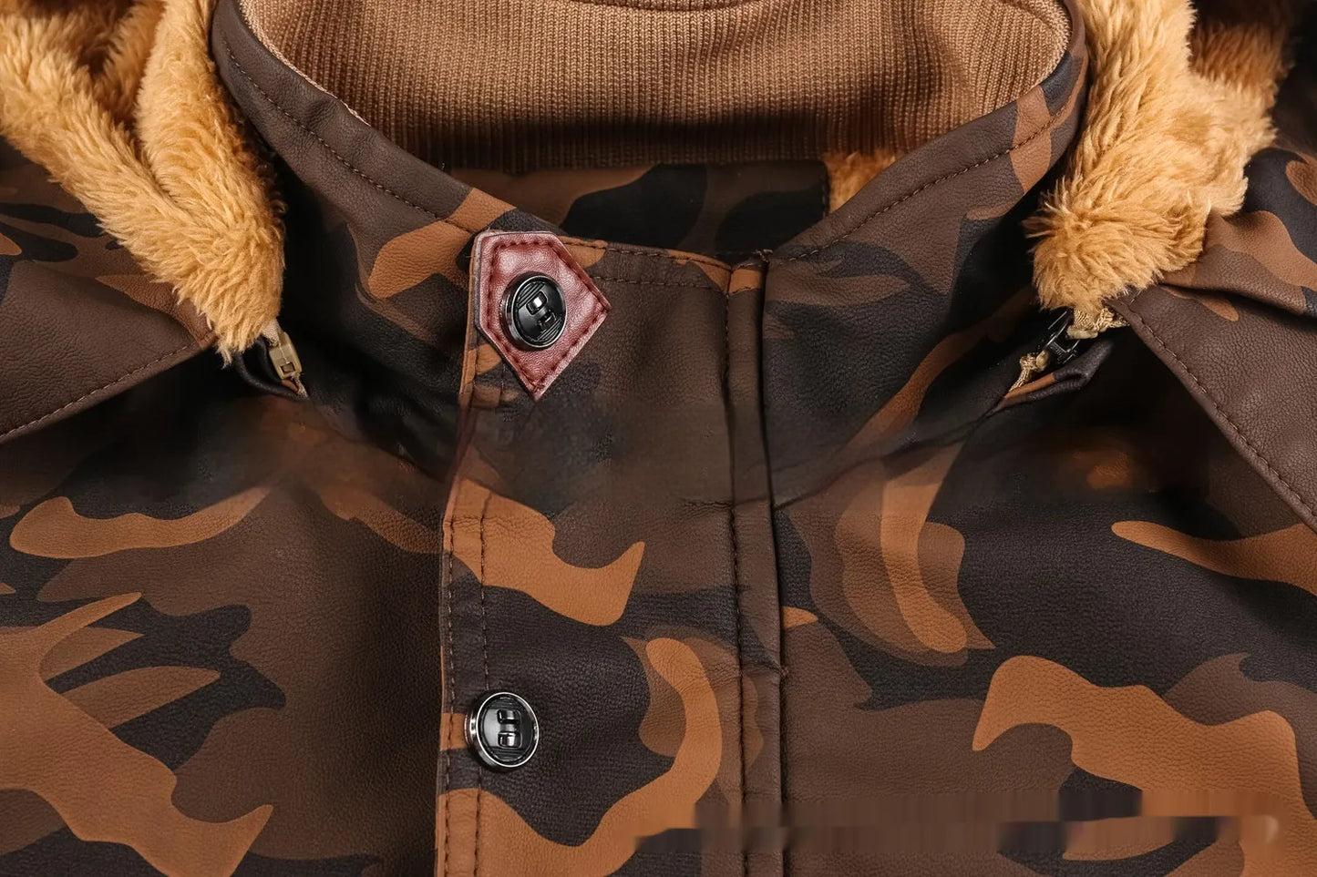 ARCTEX - FLEECE LINED CAMOUFLAGE JACKET