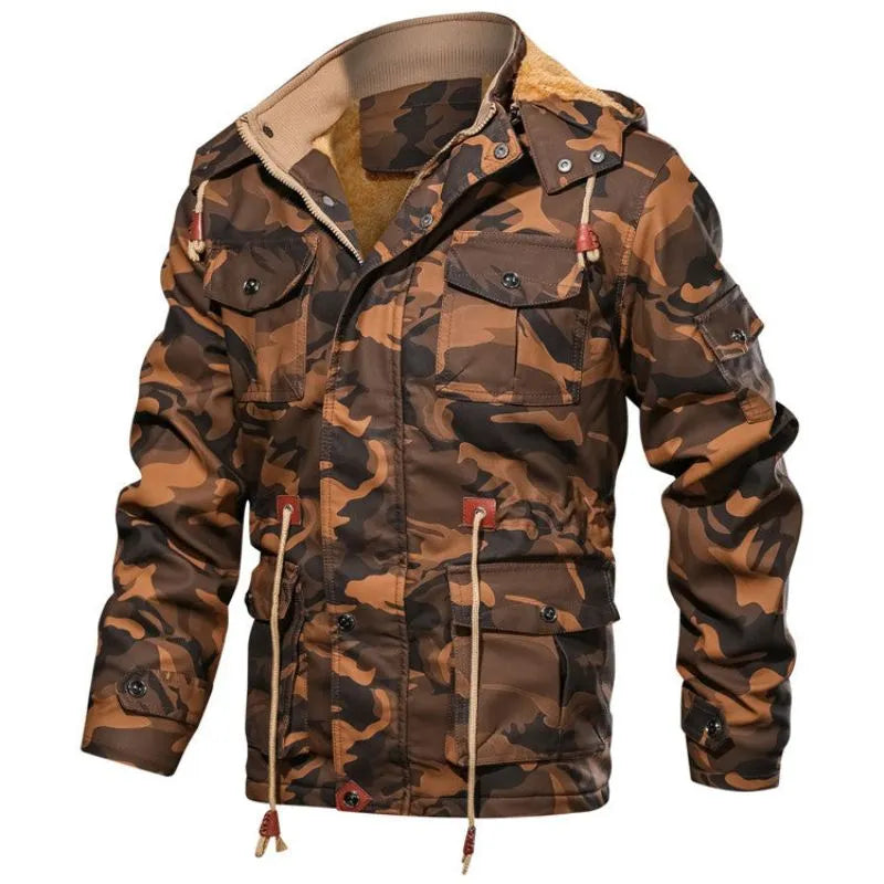 ARCTEX - FLEECE LINED CAMOUFLAGE JACKET