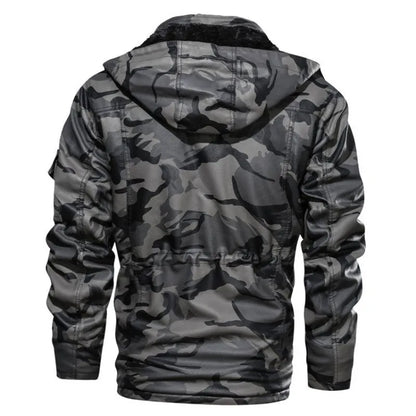 ARCTEX - FLEECE LINED CAMOUFLAGE JACKET