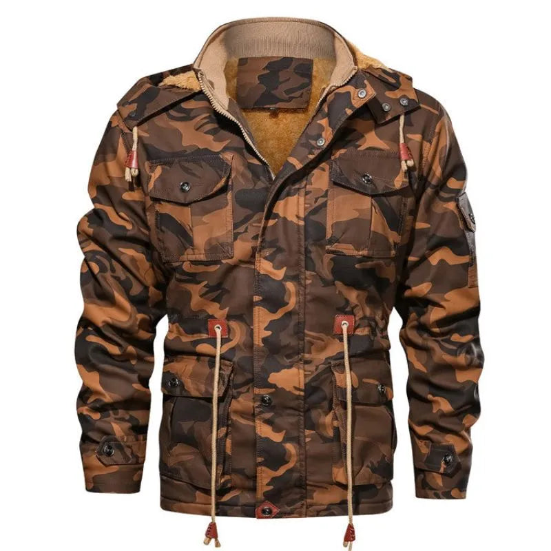 ARCTEX - FLEECE LINED CAMOUFLAGE JACKET