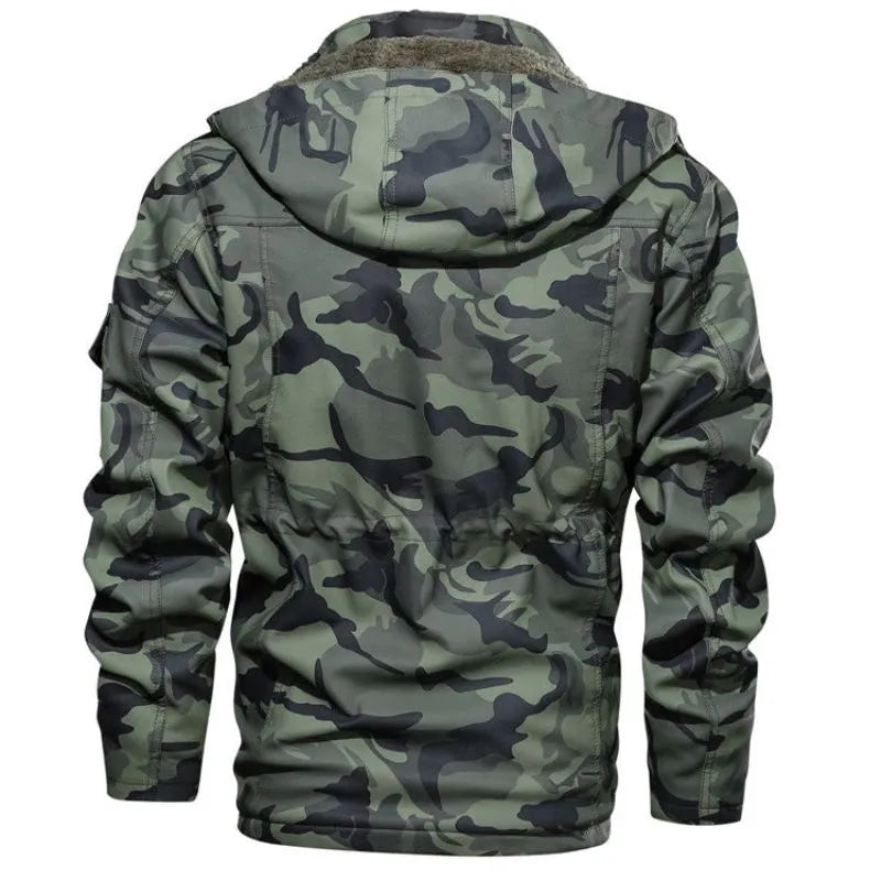 ARCTEX - FLEECE LINED CAMOUFLAGE JACKET