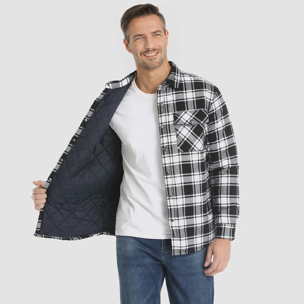 NORDTAC - WARM QUILTED FLANNEL SHIRT