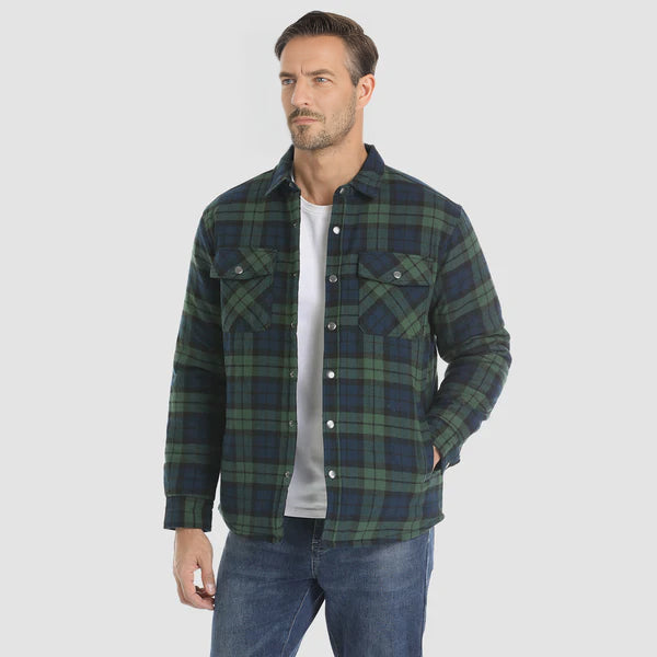 NORDTAC - WARM QUILTED FLANNEL SHIRT