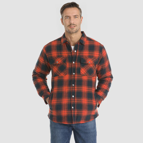 NORDTAC - WARM QUILTED FLANNEL SHIRT