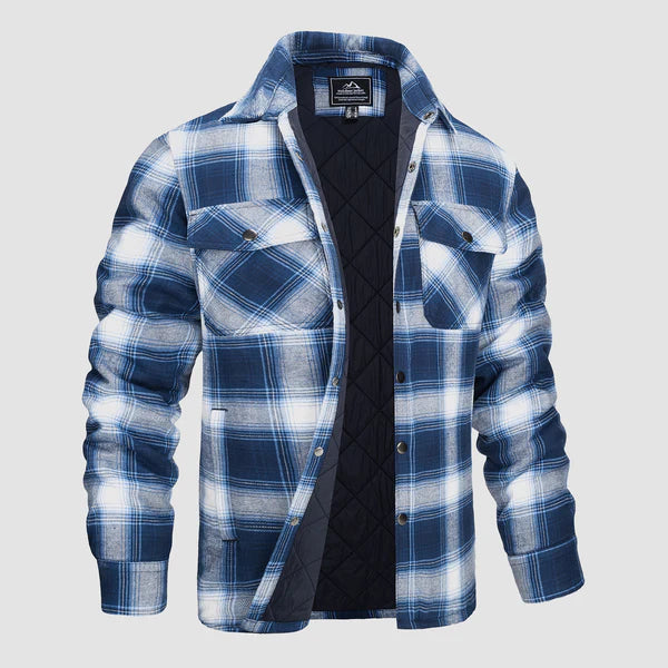 NORDTAC - WARM QUILTED FLANNEL SHIRT