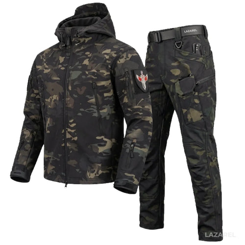 Alpha One – Camo Softshell Jacket & Pants Set