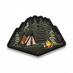 Evergreen Campsite Velcro Patch