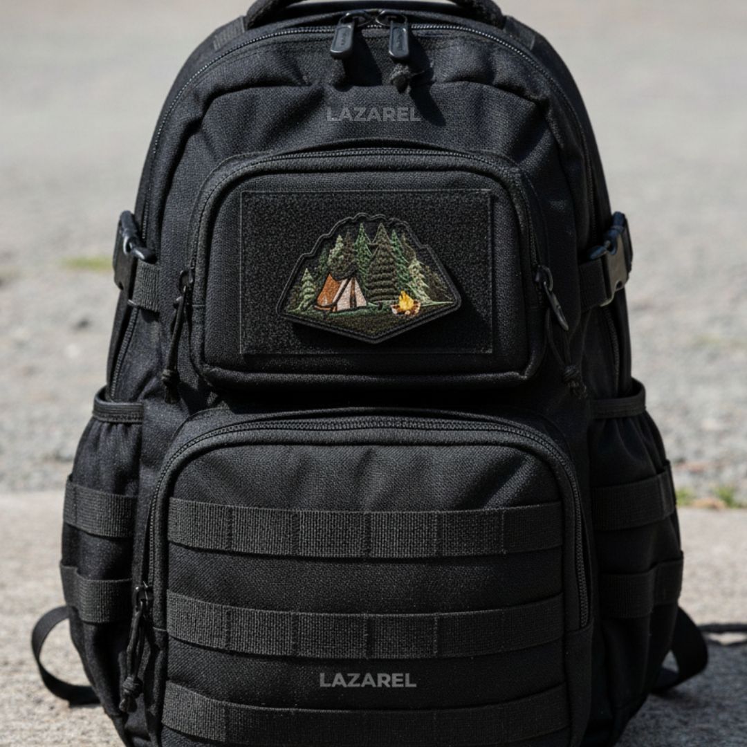 Evergreen Campsite Velcro Patch