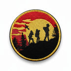 Frontier Sunset Trekker Velcro Patch
