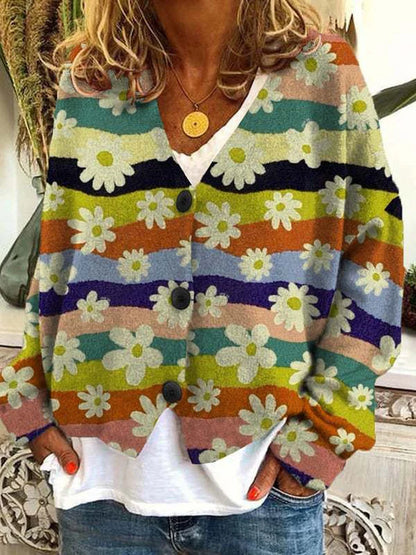 SUSAN - FLORAL CARDIGAN