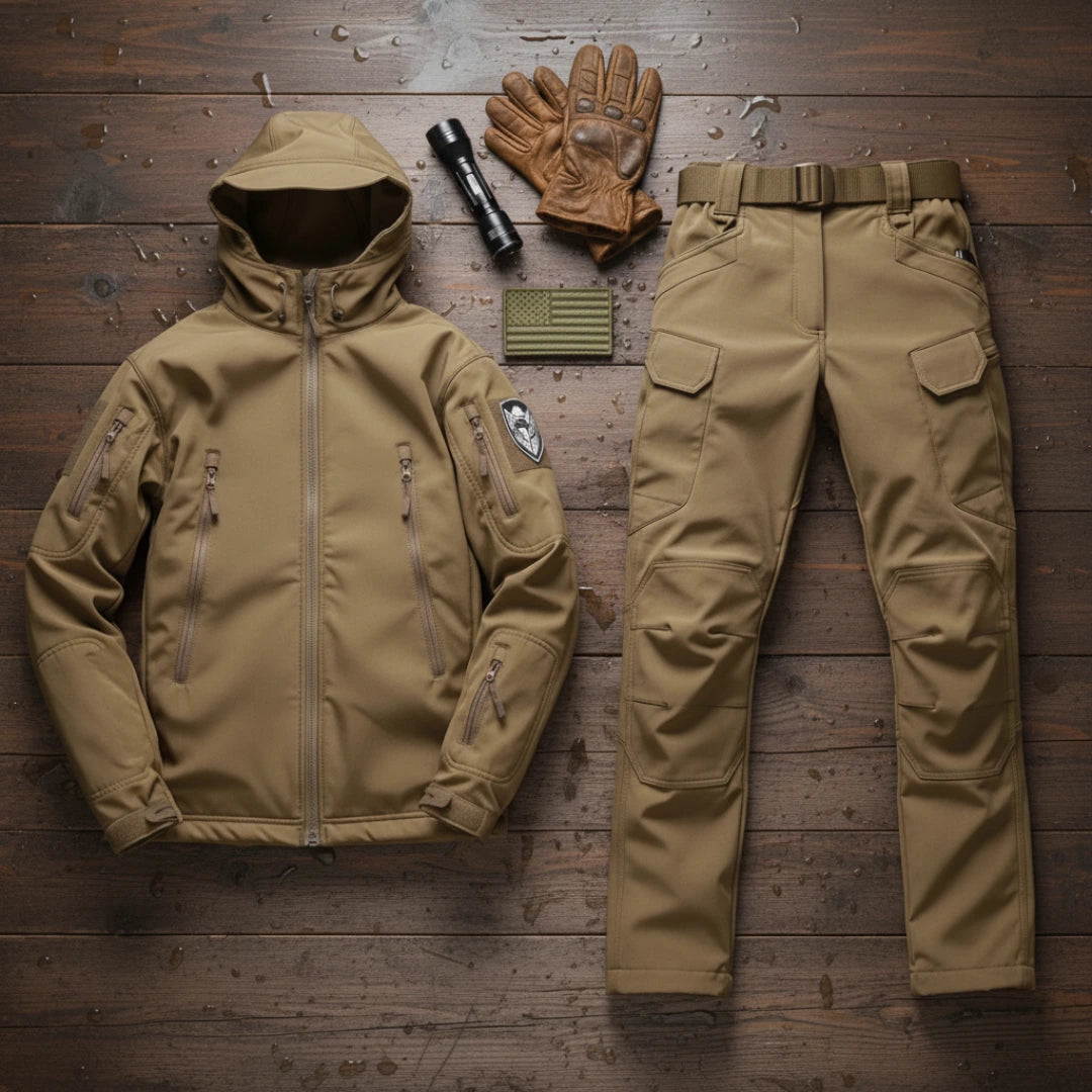 Alpha One – Tactical Softshell Jacket & Pants Set