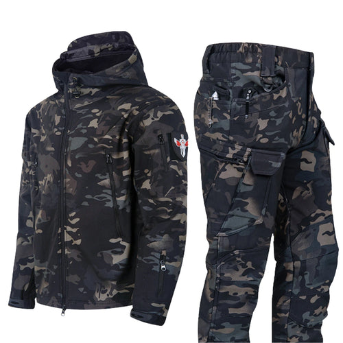 Alpha One – Camo Softshell Jacket & Pants Set